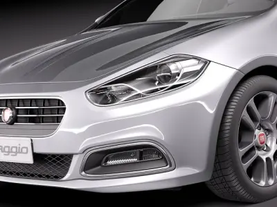 Fiat Viaggio  2013 3D model