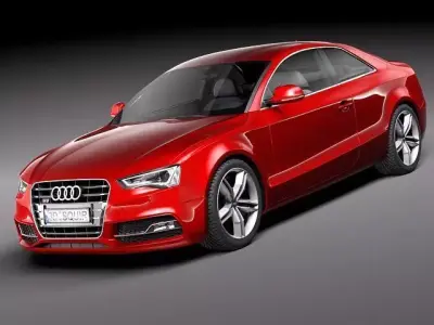 Audi S5 Coupe 2012 3D model