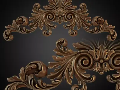 Decor Horizontal 004 3D model