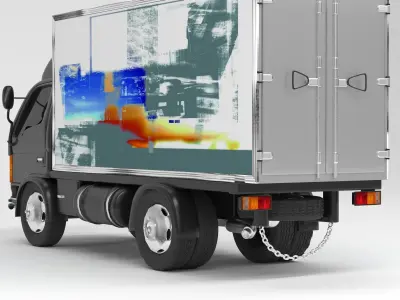 isuzu truck 3D model