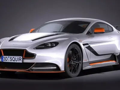 Aston Martin Vantage GT12 2017 3D model