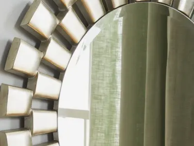 Porsha Accent Mirror 3D model