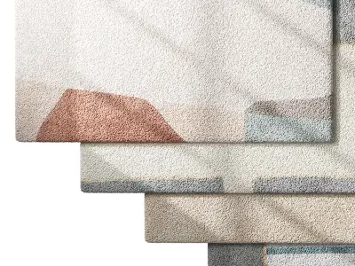 Carpet set 43 3D model