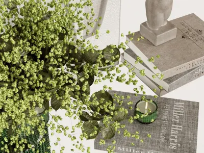 Decor set 002 3D model