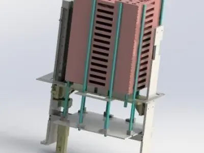 Tray - load and  unload equipment 3D model