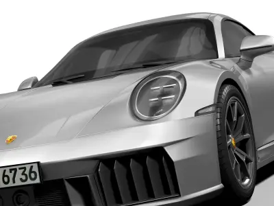 Porsche 911 Carrera GTS 2025 3D model