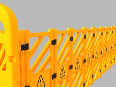 Expendable Barrier 3D model