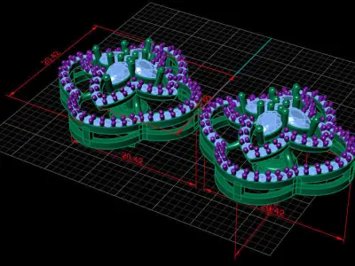 Earring Design 3D print model