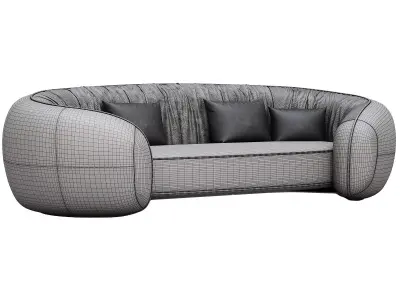 Bridge Sofa  By Ghidini1961 3D model