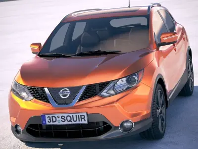 Nissan Rogue Sport 2018 3D model