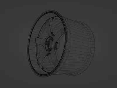 ADVAN RACING GT 3D model