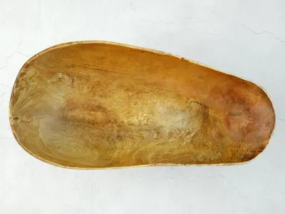 Old Turkana Kenya Wood Bowl 3D model