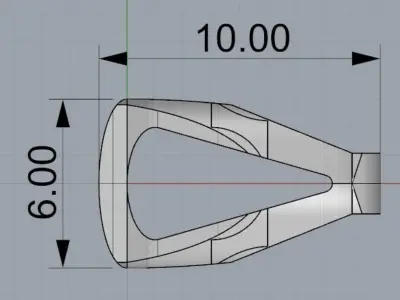 Eslabon para cadenas chain link E2016-31 3D print model