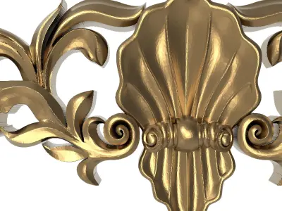  decorative pattern ready for 3D printing 3D model 452