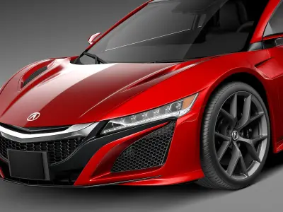 Acura NSX 2016 3D model