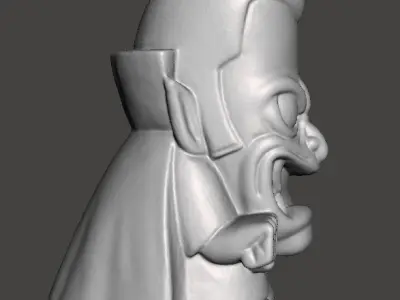 DRACULA CHIBI HALLOWEEN VINTAGE FIGURE MODEL STATUE ORNAMENT 3D print model