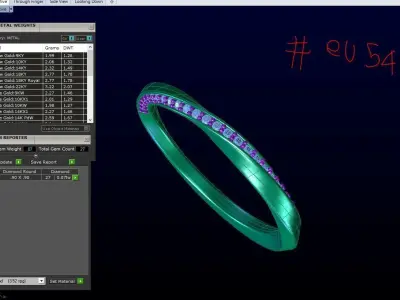 My 016 Wedding band ring 3D print model