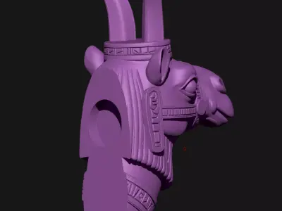 camel 3D print model