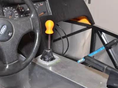 Skirted gear knob Free 3D print model