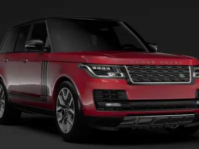 Range Rover SVAutobiography Dynamic L405 2018 3D model