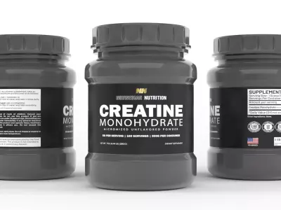 Protein Powder 3D model