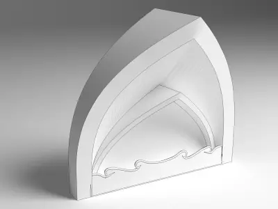 Indian Arch 3D model