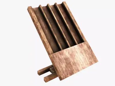 Arrow Holder Low-poly 3D model