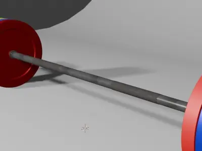 DUMBBELL BAR  3D model