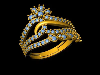 ladis ring 29 pic 3D print model