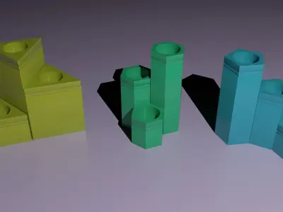 3d printable home decorative Candle holders 3D print model