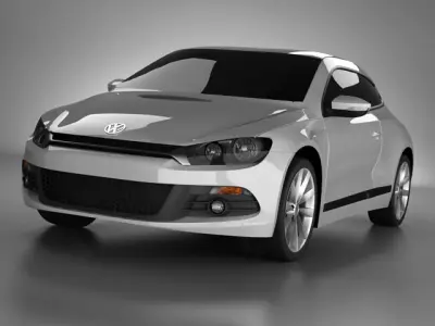 Volkswagen Scirocco 3D model