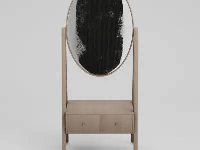 lona cheval mirror 3D model