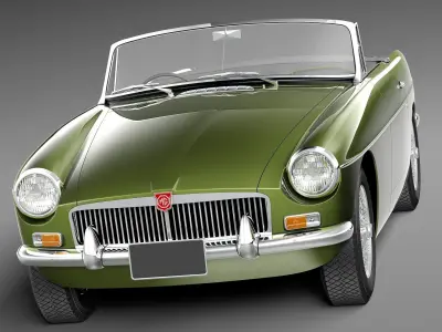 MG MGB 1962-1980 3D model