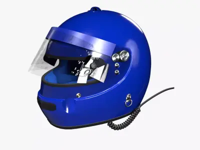 Bieffe F1Racing Helmet 3D model