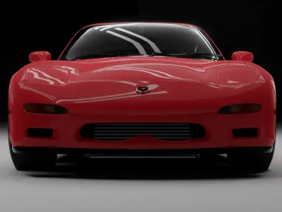 Mazda RX 7 FD3S 3D model