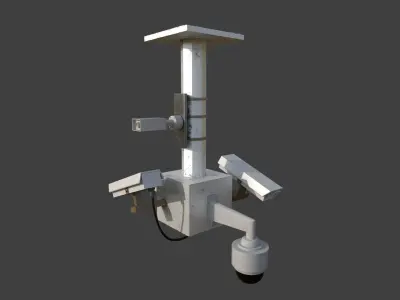 Security Camera Free 3D model