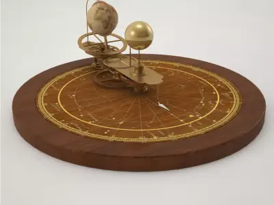 Pro - Decorative Object Orrery 3D model