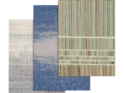 Rug Set 2028 3D model