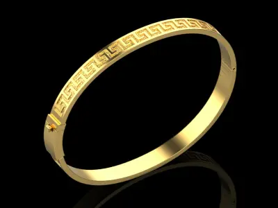 Bracelet and Ring set 29450 3D print model