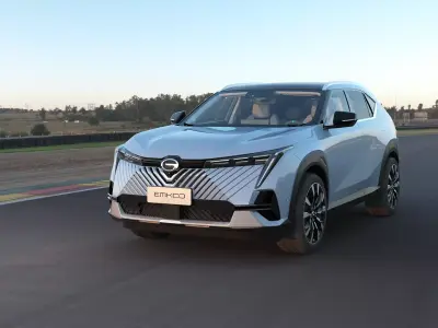  2022 GAC Trumpchi Emkco with interior 3D model