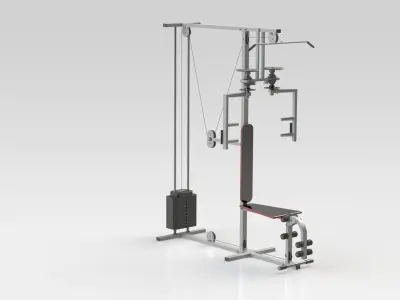 Sport multi-function device 3D model