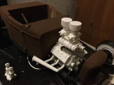 Big blower for scale models 3D print model