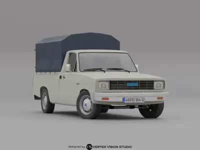 Mazda B2000 Sundowner 3D model