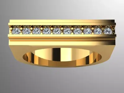 Ring bi 8 3D print model