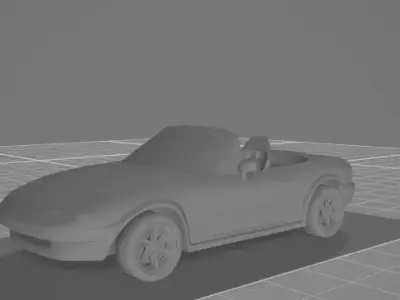 Miata Model Low Interior 3D model