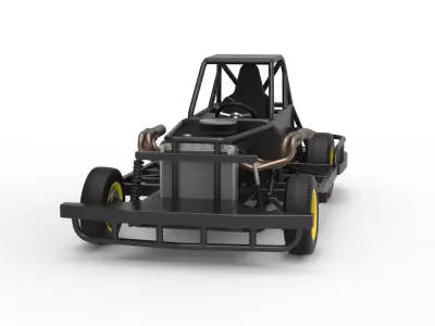 New Zealand Vintage Stock car Base Scale 1 to 25 3D print model