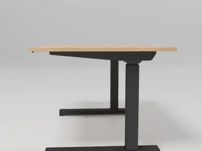 COMPACT DRIVE - Height-adjustable office desk - Free 3D model