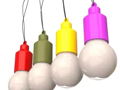 Festive Mini Pull Light 3D print model