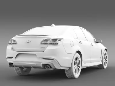 Chevrolet SS 2016 3D model