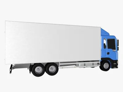 Light-duty truck  box  3D model